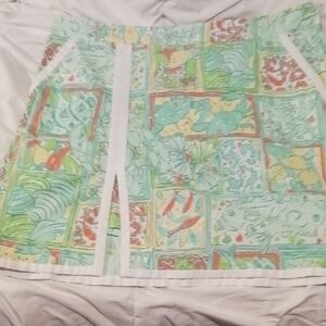 Lilly Pulitzer Vibrant Floral Skort
